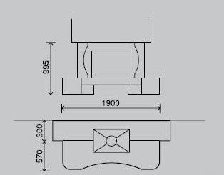 Каминная облицовка Sunhill Amfora