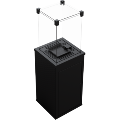 Нагреватель газовый PATIO/MINI/M/G31/37MBAR/CZ/P - черное стекло, тиснение Нагреватель газовый PATIO/MINI/M/G31/37MBAR/CZ/P - черное стекло, тиснение