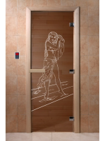 Дверь для саун DoorWood "Дженифер бронза"