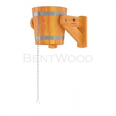 Обливное устройство BentWood 12л (Дерево Лиственница)