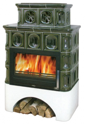Изразцовая печь ABX Karelie c теплообменником Изразцовая печь ABX Karelie c теплообменником