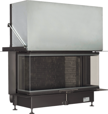 Каминная топка Brunner Panorama 57/25/121/25  Каминная топка Brunner Panorama 57/25/121/25