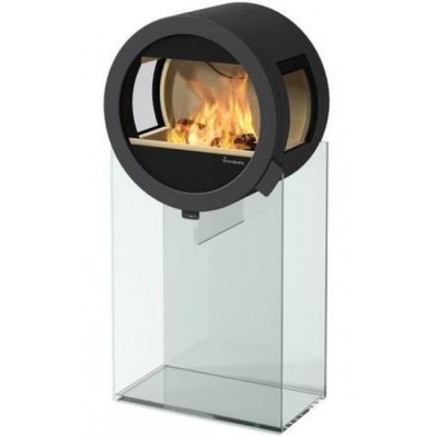 Печь-камин Nordpeis Me Glass с боковыми стеклами Печь-камин Nordpeis Me Glass с боковыми стеклами