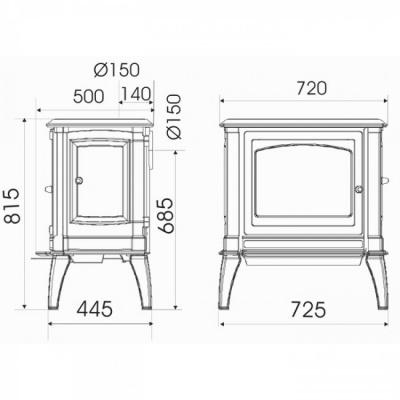 Отопительная печь Supra Vercors 3