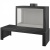 Отопительная печь Liseo Castiron LCI 7 GFL Table, стекло слева Отопительная печь Liseo Castiron LCI 7 GFL Table, стекло слева