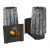 Банная печь Grill’D Cometa 180 Vega Window Stone (серпентинит) Банная печь Grill’D Cometa 180 Vega Window Stone (серпентинит)