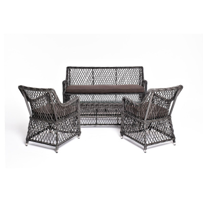 Лаунж-зона 4SIS Асти на 4 персоны Цвет: графит