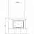 Каминная облицовка Palazzetti Montefeltro RH corner 78 Каминная облицовка Palazzetti Montefeltro RH corner 78