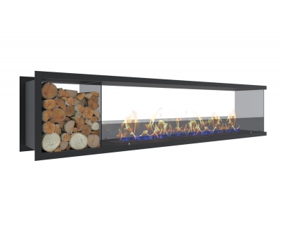 Торцевой биокамин Firebox 1800 Wood