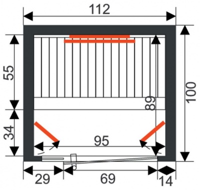 ИК Кабина Chaleur de luxe I