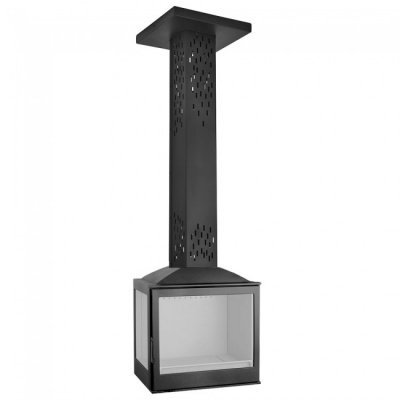 Камин Liseo Castiron LCI 5 GFL Sky, стекло слева Камин Liseo Castiron LCI 5 GFL Sky, стекло слева