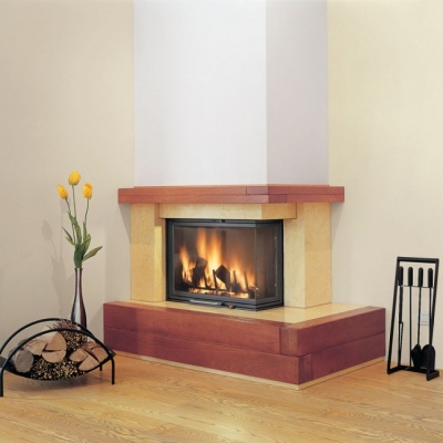 Каминная облицовка Palazzetti Melbourne, угловая Каминная облицовка Palazzetti Melbourne, угловая