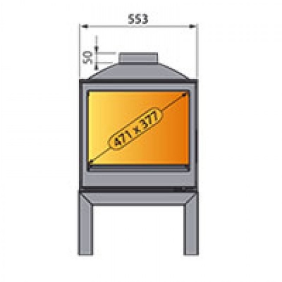 Отопительная печь Liseo Castiron LCI 5 G4 Stove