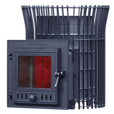 Печь для бани чугунная Гефест AVANGARD 24 (М) в сетке Тюльпан