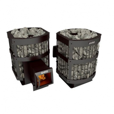 Банная печь Grill’D Leo II 240 long black Банная печь Grill’D Leo II 240 long black