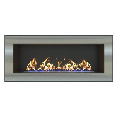 Биокамин Cristal Frame стемалит и защитное стекло