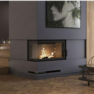 Топка Defro Home Impuls ME угловая, 8 кВт, 670/450/380мм