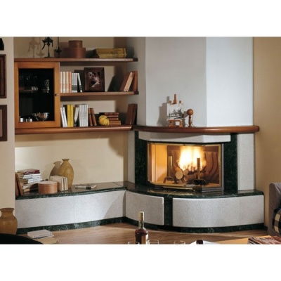 Каминная облицовка Palazzetti Sestri Emperador Каминная облицовка Palazzetti Sestri Emperador