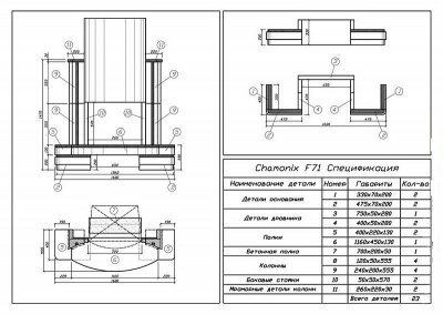 Каминная облицовка Sunhill Chamonix