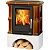 Печь-камин ABX Bavaria K (каштан)
