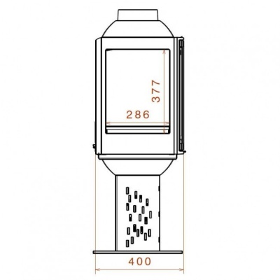 Камин Liseo Castiron LCI 5 G4 Compact