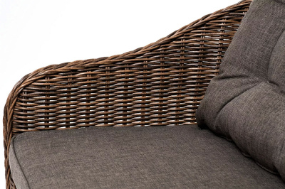 Диван 4SIS Равенна двухместный Цвет: коричневый