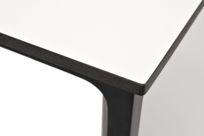 Стол обеденный 4SIS Малага 90 Цвет: черный, молочный