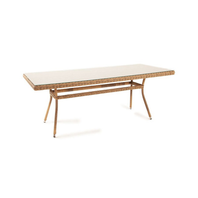 Обеденный стол 4SIS Латте 200 Цвет: соломенный Обеденный стол 4SIS Латте 200 Цвет: соломенный