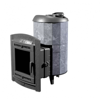 Печь банная Прометалл Атмосфера L+ в плитке Талькохлорит Печь банная Прометалл Атмосфера L+ в плитке Талькохлорит
