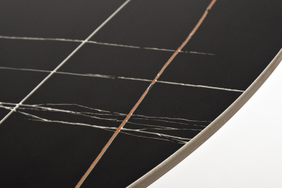 Стол 4SIS Луна интерьерный Цвет: черный матовый