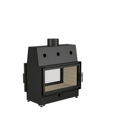 Каминная топка Echa Tech Double 90x51/V 15 кВт, 900/510, туннель Каминная топка Echa Tech Double 90x51/V 15 кВт, 900/510, туннель