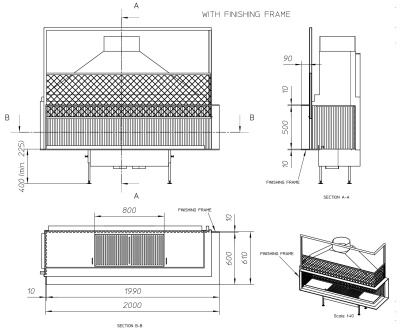 Топка Metalfire Universal MF 1900-50 W 2S R