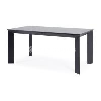 Обеденный стол 4SIS Венето 160 Цвет: серый гранит, черный