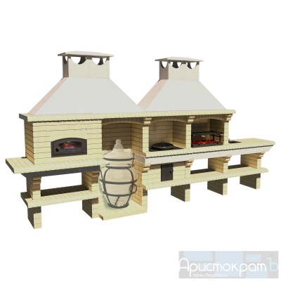 Кирпичное барбекю АРИСТОКРАТЪ 852 Кирпичное барбекю АРИСТОКРАТЪ 852