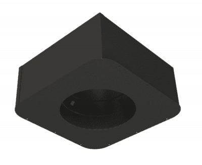 Потолочно-проходной узел утепленный Grill'D  490*490 (D250) Потолочно-проходной узел утепленный Grill'D  490*490 (D250)