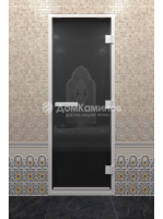 Дверь DoorWood "Хамам Графит" без порога