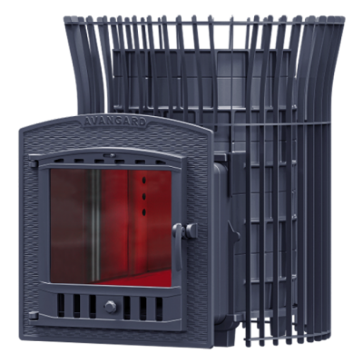 Печь для бани чугунная Гефест AVANGARD 30 (П2) в сетке Тюльпан