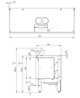 Электрокамин Kalfire E-one 130F