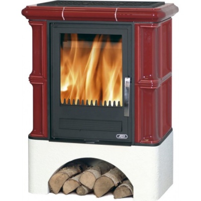 Печь-камин ABX Bavaria K (бордо)