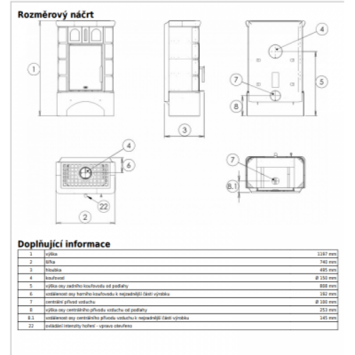 Печь-камин ABX BRITANIA EXclusive, белый цоколь - вставка Orion (перламутр)