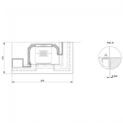 Каминная облицовка Palazzetti Santiago Каминная облицовка Palazzetti Santiago