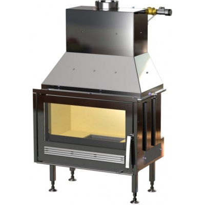 Каминная топка ABX Oxford 10, с теплообменником Каминная топка ABX Oxford 10, с теплообменником