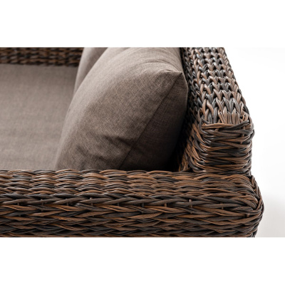 Диван 4SIS Капучино двухместный (гиацинт) Цвет: коричневый Диван 4SIS Капучино двухместный (гиацинт) Цвет: коричневый