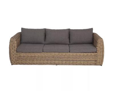 Диван трехместный 4SIS Кальяри (гиацинт) Цвет: соломенный Диван трехместный 4SIS Кальяри (гиацинт) Цвет: соломенный