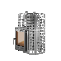 Печь для бани Эверест "Steam Master" 30 INOX (320М) б/в диаметр дымохода: 115 мм