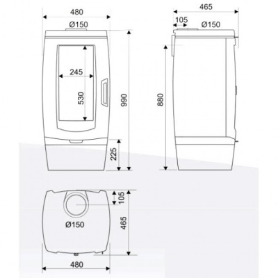 Отопительная печь Supra Ramses Отопительная печь Supra Ramses