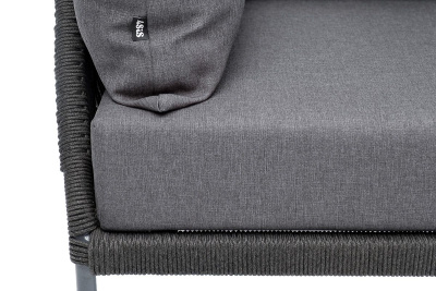 Кресло 4SIS Мадрид Цвет: темно-серый (RAL7024) шагрень, темно-серый