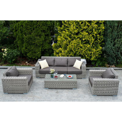 Диван 4SIS Боно трехместный Цвет: серый Диван 4SIS Боно трехместный Цвет: серый