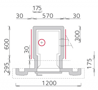 Дровяная печь Tulikivi TK550/1 Дровяная печь Tulikivi TK550/1