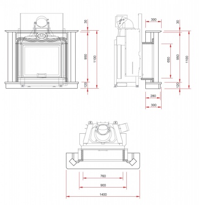 Мраморный камин Schmid N34 Pisa